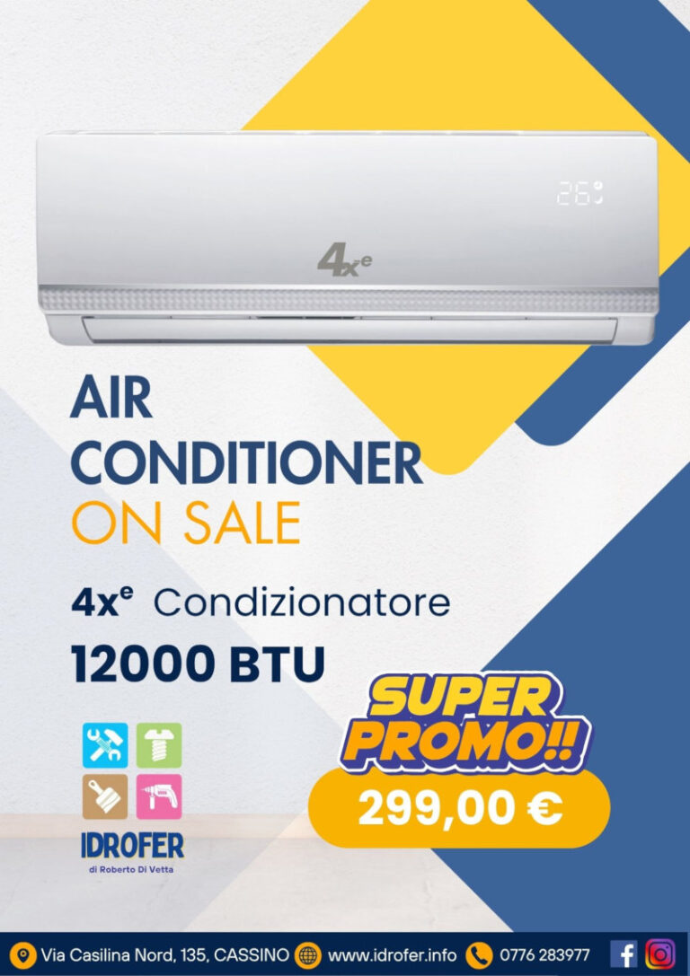 condizionatore offerta cassino 2025 idrofer